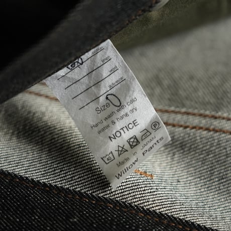 Willow Pants WP P-35 Black Denim Pant