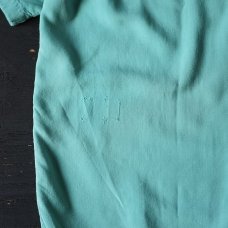 Nat Nast Open Collar Shirt （60s about M Good Color）