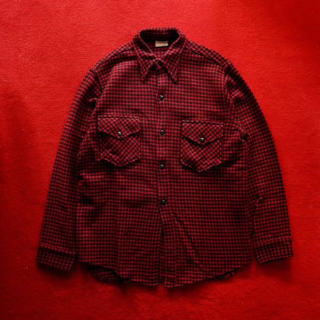 Penny's Town Craft Hound Tooth Wool Shirt