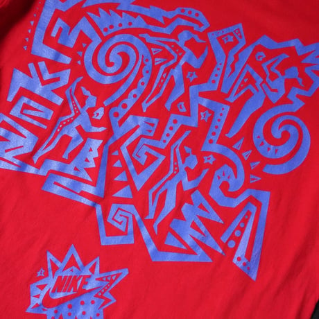 Nike Print T-Shirt (90s L made in USA)