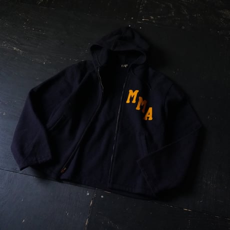 Champion Melton Wool Zip Hoody (50s L made in USA)