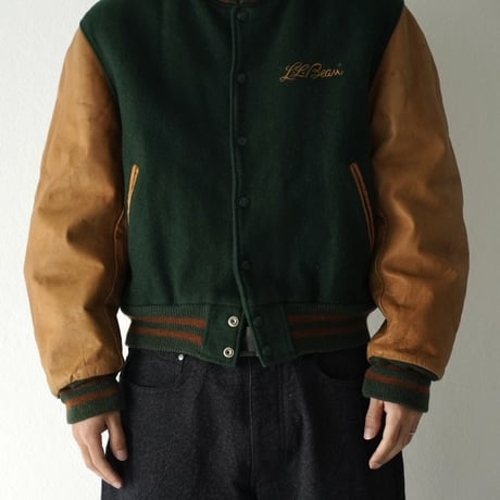 L.L. Bean Varsity Jacket (80s L made in USA )