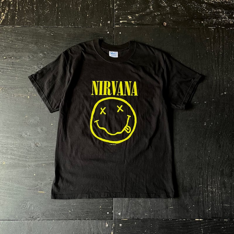 Nirvana Printed T Shirt / Smile (00s L M&O ) |