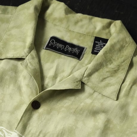 Ocean Pacific Aloha Shirt (90-00s L )