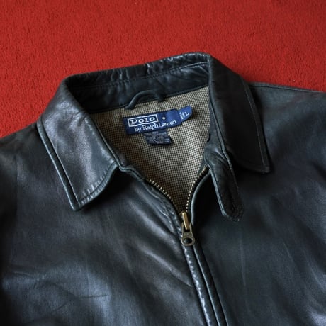 [special] Ralph Lauren Lamb Skin Leather Jacket