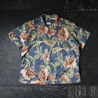 Ralph Lauren 'Vintage Camp' Open Collar Shirt (90s XL)