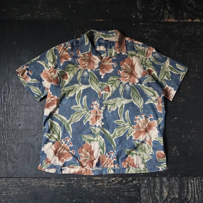 Ralph Lauren 'Vintage Camp' Open Collar Shirt (