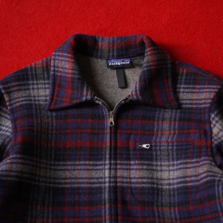 Patagonia Loden Wool Zip Jacket