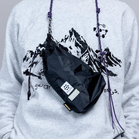 globule mag. × B:TOGETHER Necklace / Purple × Black