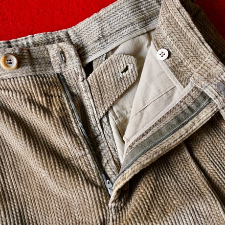 Barry Bricken Two Tuck Corduroy Trouser