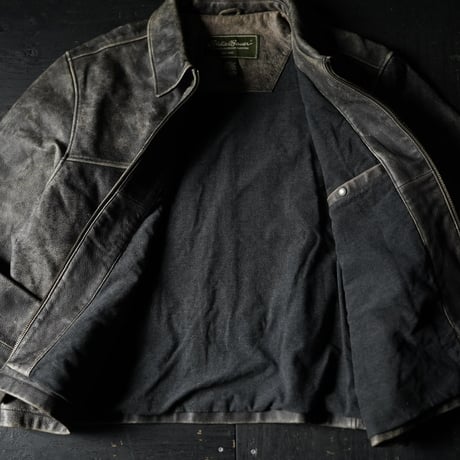 Eddie Bauer Leather Jacket (90s XXL)