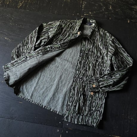 Woolrich Shadow Bark Camouflage Field Shirt Jacket (80s M made in USA)