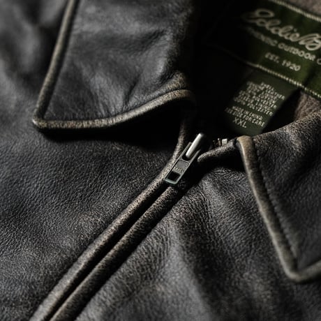 Eddie Bauer Leather Jacket (90s XXL)