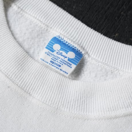 Disney Printed Crew Sweat (80s M made in USA)