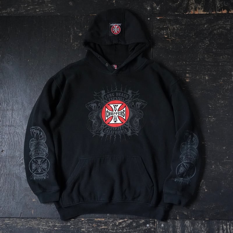 West Coast Choppers Printed Sweat Hoody (00s ab
