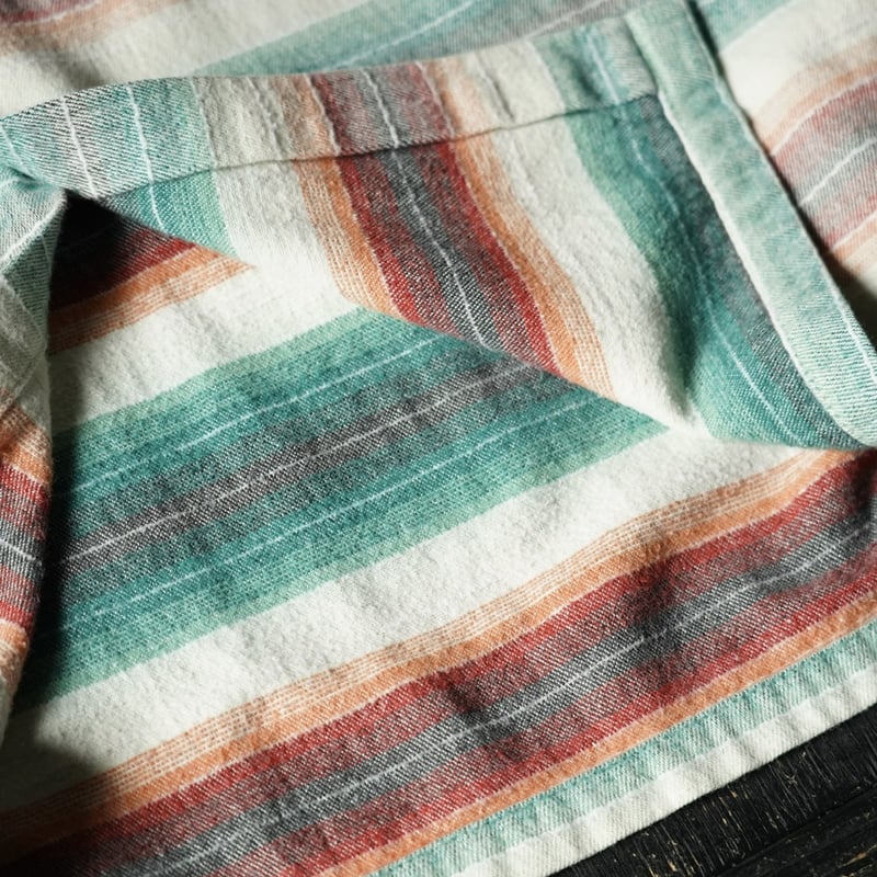 Patagonia Sunny Stripe Flannel Shirt (90s XL ma