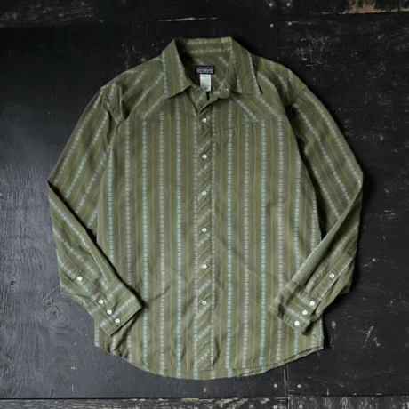 Patagonia Rhythm HighBall Snap Shirt (00s M)