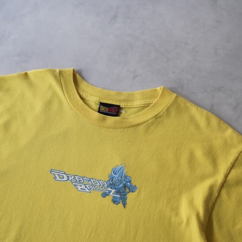 Dragon Ball Z Printed T-Shirt（00s L Yellow 悟空Pr