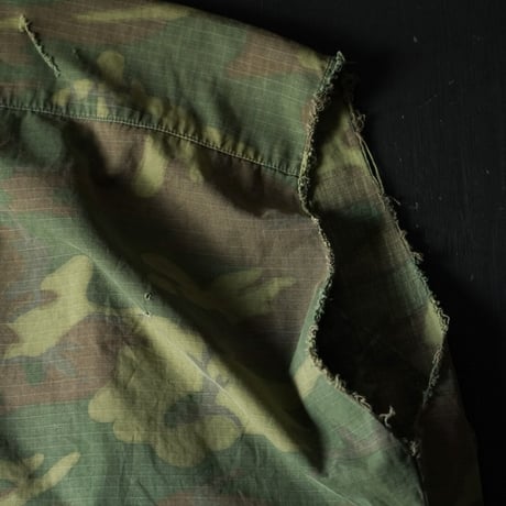 US Army Jungle Fatigue Cut Off Vest(60 s M/Long good design)