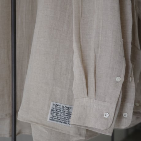 SUNNY ELEMENT Sleeping Shirt ー Oatmeal