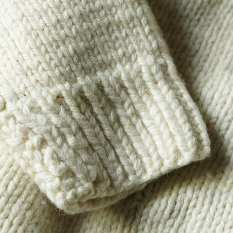 Unknown Vintage Zipped Cowichan sweater(60s aboutL)