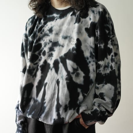 gm. Emb. Crew Sweat - Tie Dye
