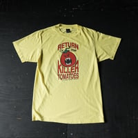 Return of The Killer Tomatoes Print T Shirt （80s L Movie T）