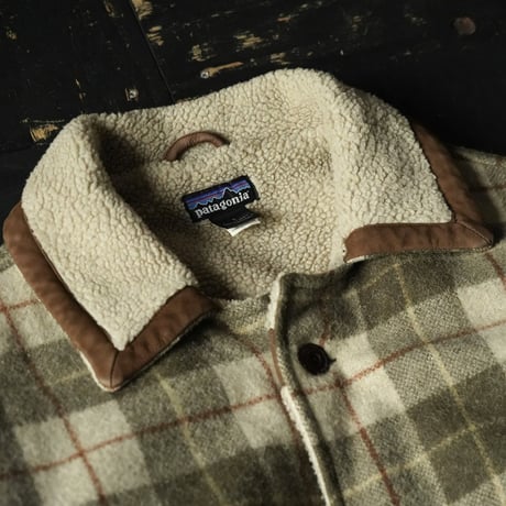 Patagonia Alpaca Wool Coat (90s L made in Turkey)