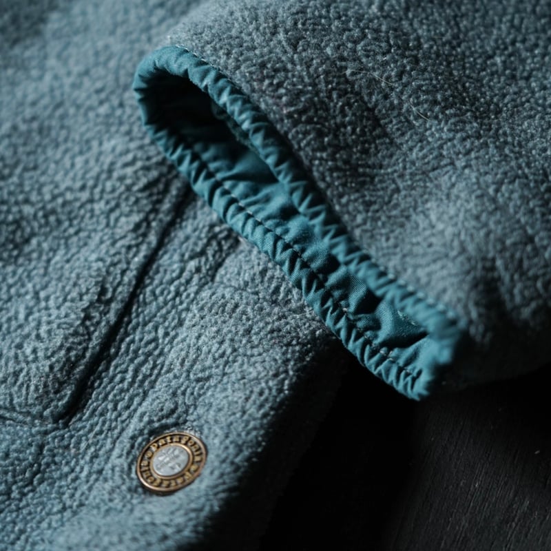 激レア patagonia shearling coat green フェード 激レア patagonia shearling coat green フェード