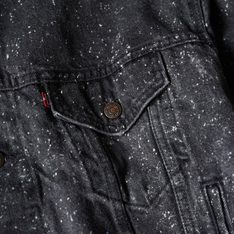 Special】Levi's Galactic Wash Black Denim Jacke