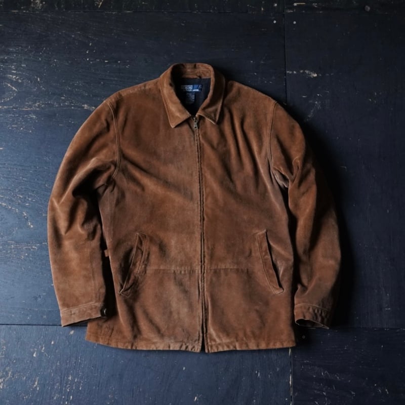 Polo Ralph Lauren Suede Zip Jacket (90s M) | gl