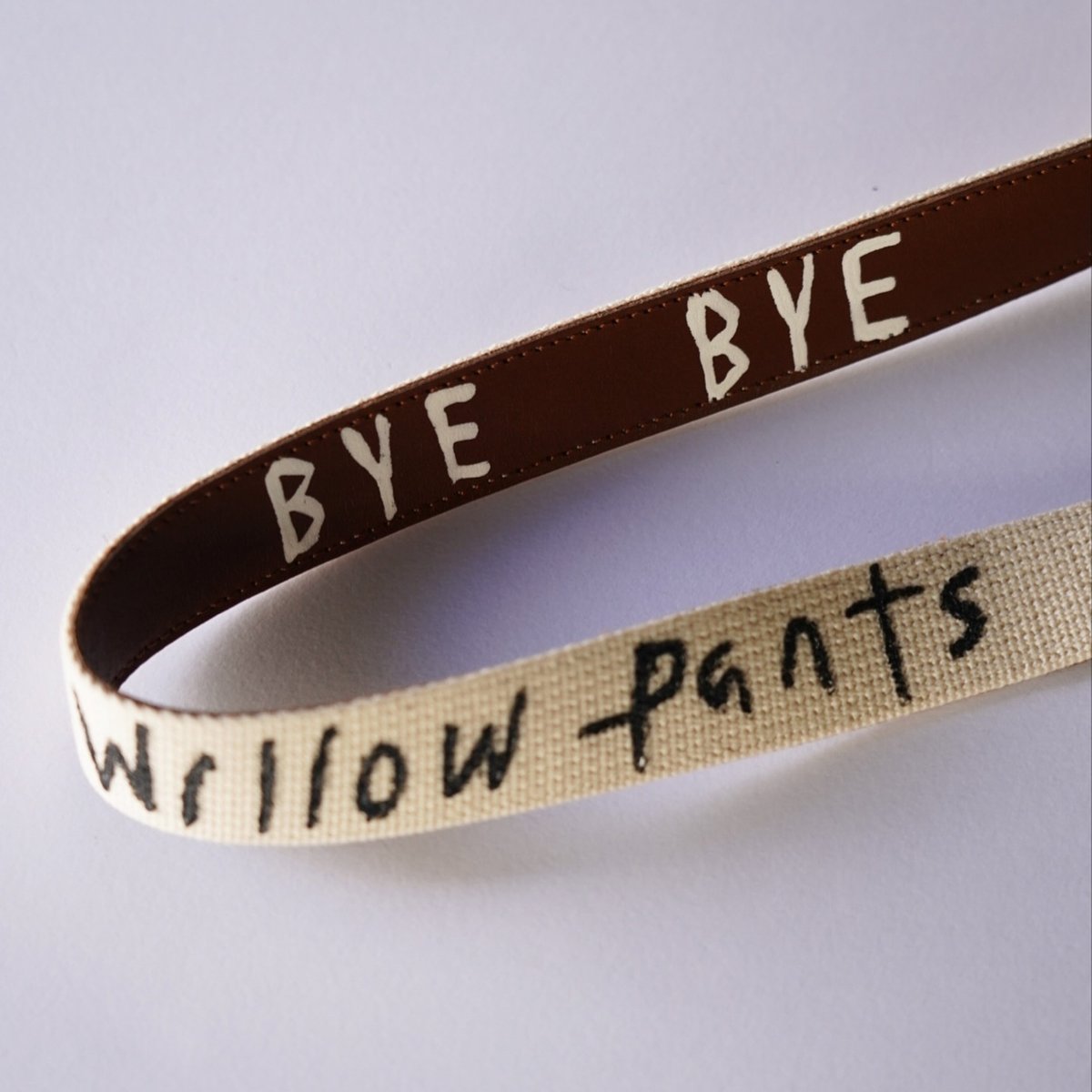 小物 Willow Pants BYE BYE belt Willow Pants R-13 BYE BYE Belt | globule mag.