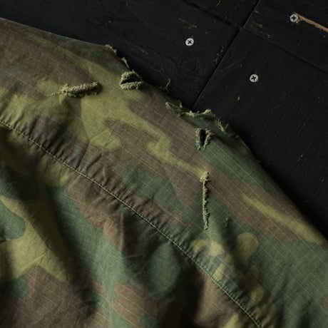 US Army Jungle Fatigue Cut Off Vest(60 s M/Long good design)