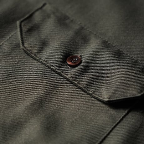 Sears Cotton Twill Work Shirt (60s about M Good Color)