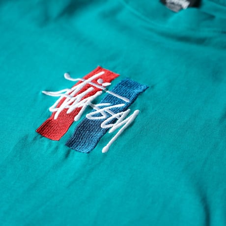 Stussy Logo Emb. T-Shirt (00s XXL Good Condition )