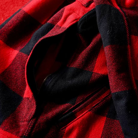 Woolrich Buffalo Plaid Double Mackinaw Jacket