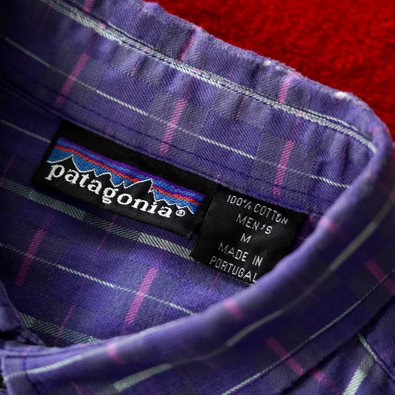 Patagonia made in Portugal チェックシャツ Patagonia Check Shirt Made in Portugal