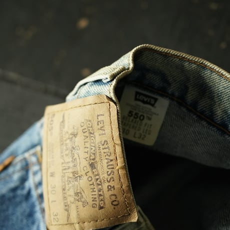 [recommend] Dead Stock Levi's 550 Denim Pant (W30/L32 Error Model)
