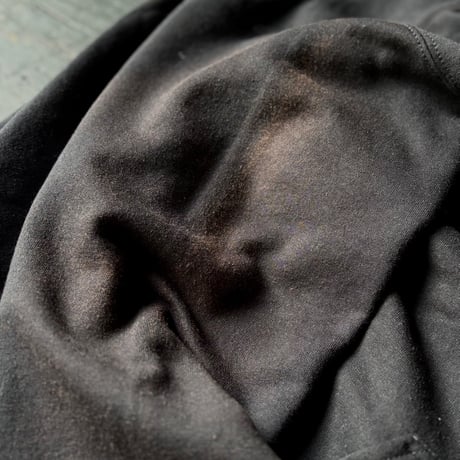 gm. Emb. Zip Hoodie- Black