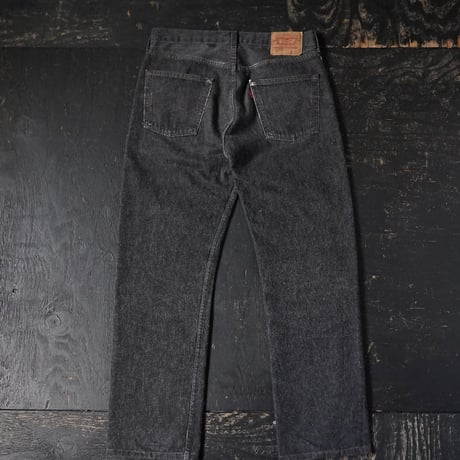 Levi’s 501 Black Denim Pant “先染め” (90s 34/34)