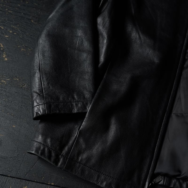 Lands' End Leather Jacket (90s M) | globule mag.