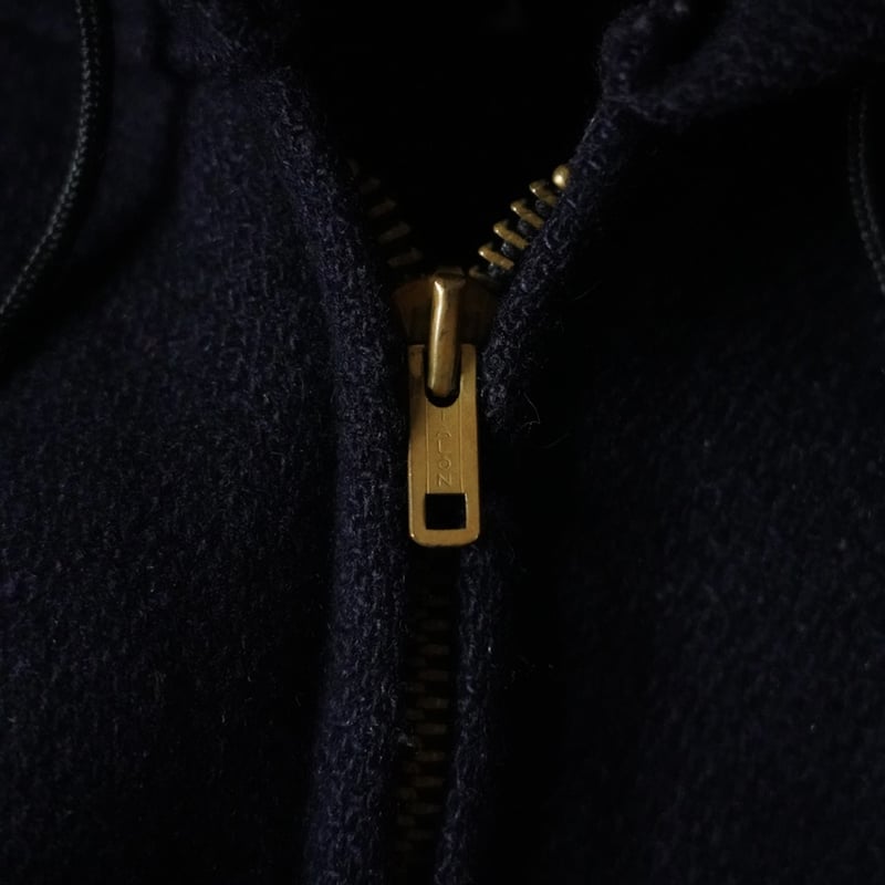 Champion Melton Wool Zip Hoody (50s L made in U