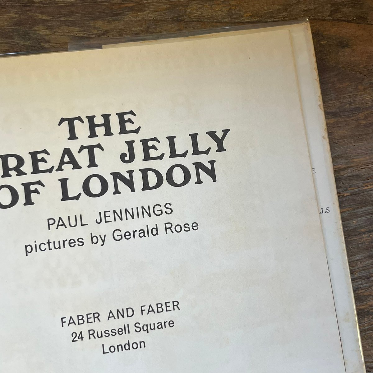 The Great Jelly of London | Soleil et Lune Onli