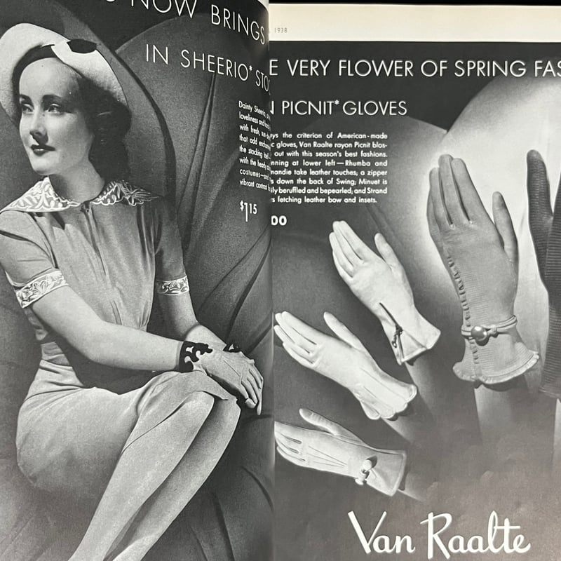 VOGUE FASHION MAGAZINE MARCH 1, 1938