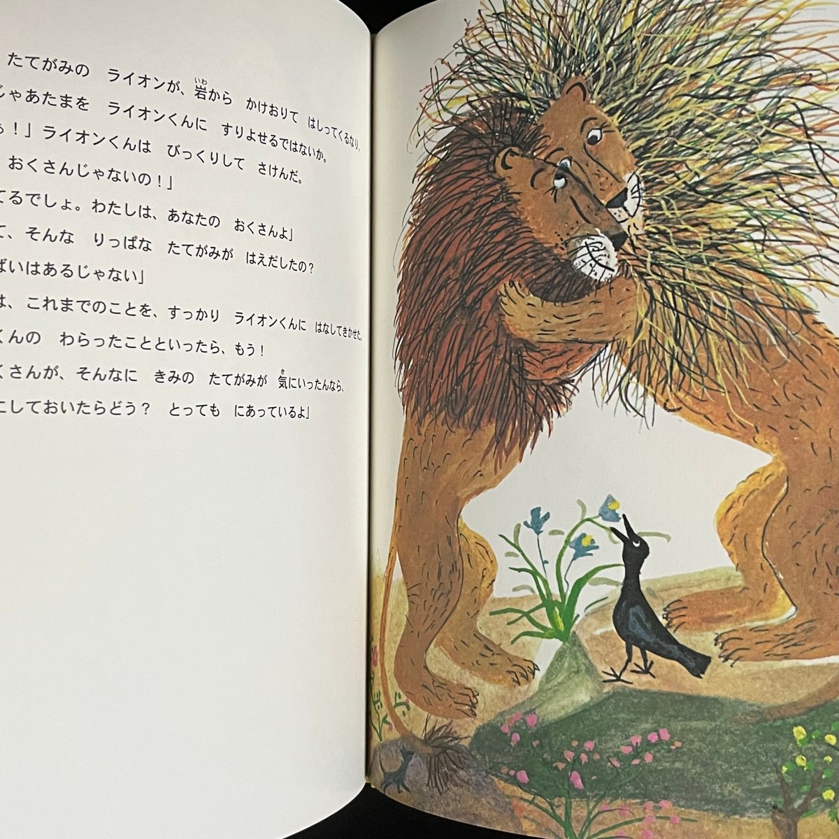 らいおんになります。 ごきげんなライオン おくさんにんきものになる | Soleil et Lune