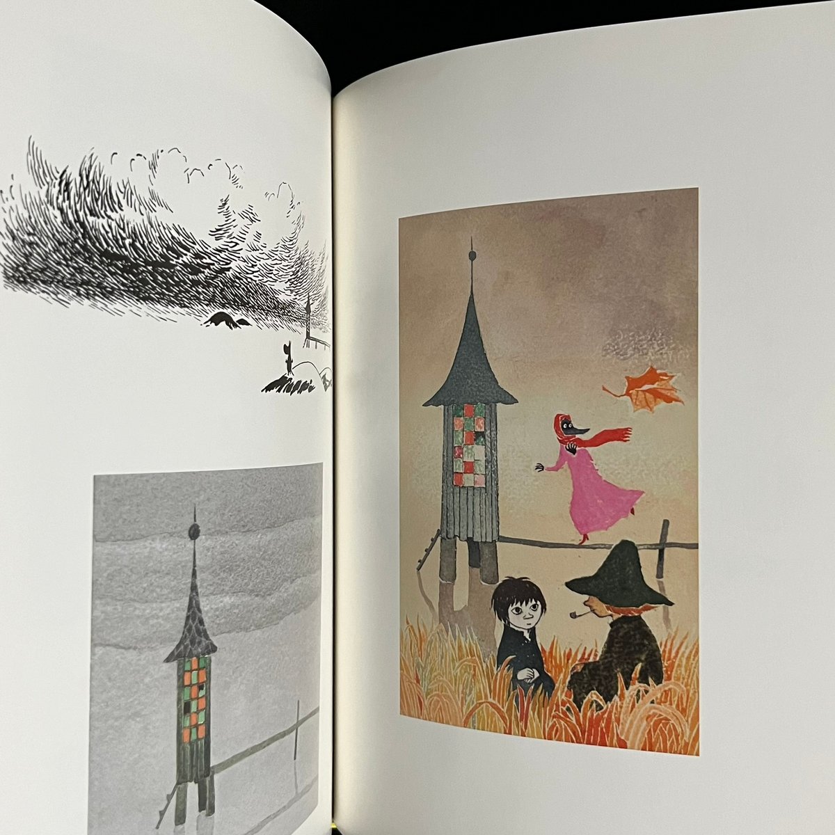 葉っぱ小屋さんで販売予定）ムーミン画集 ふたつの家族 | Soleil et