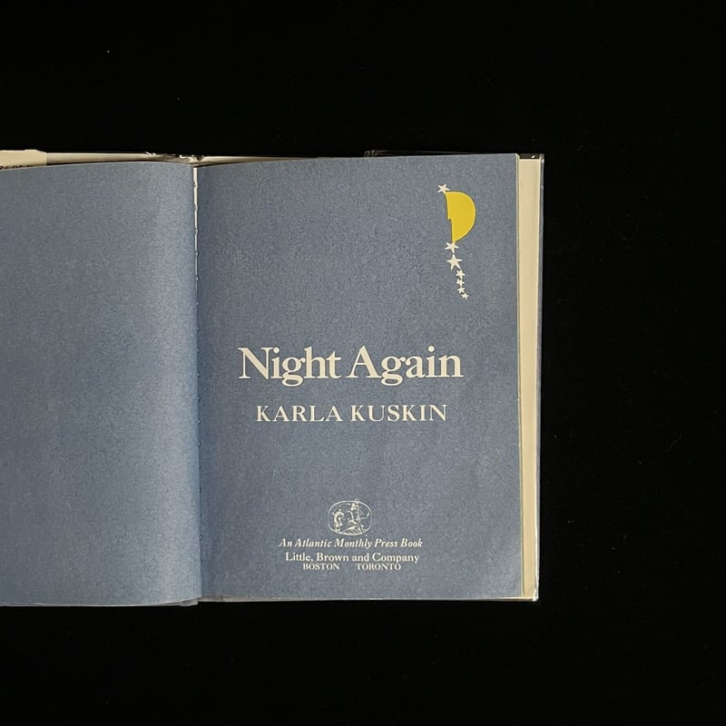 絵本・児童書 Night Again Night Again | Soleil et Lune Online Store