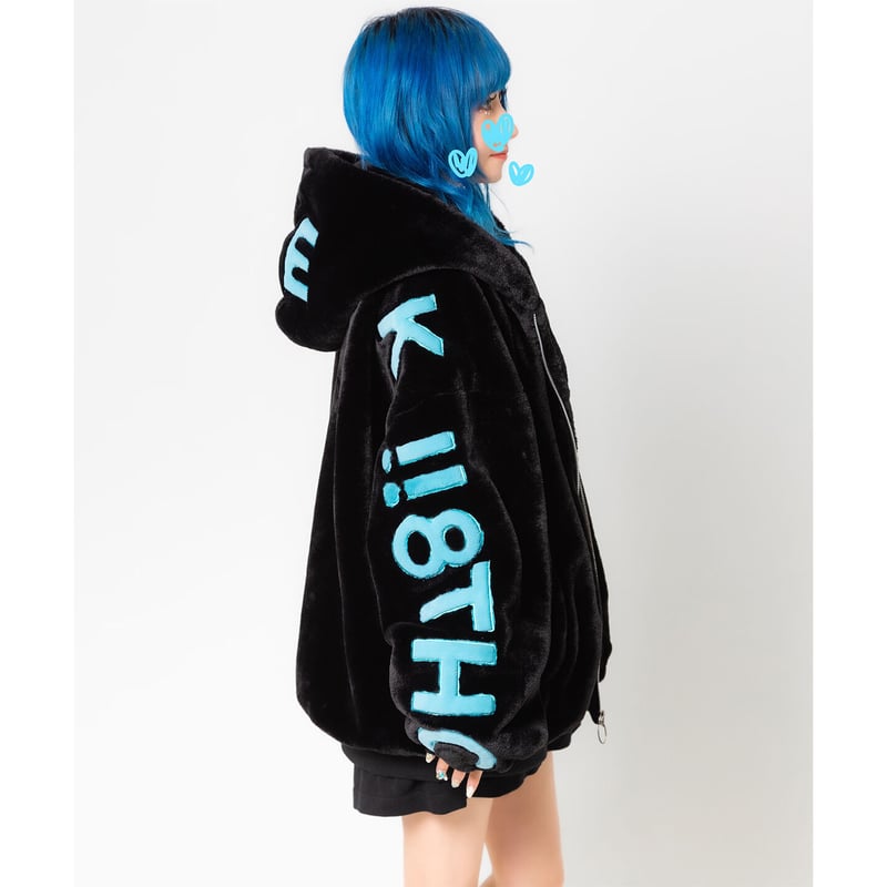 geek ファージャケット レザージャケット ファージャケット ギャル