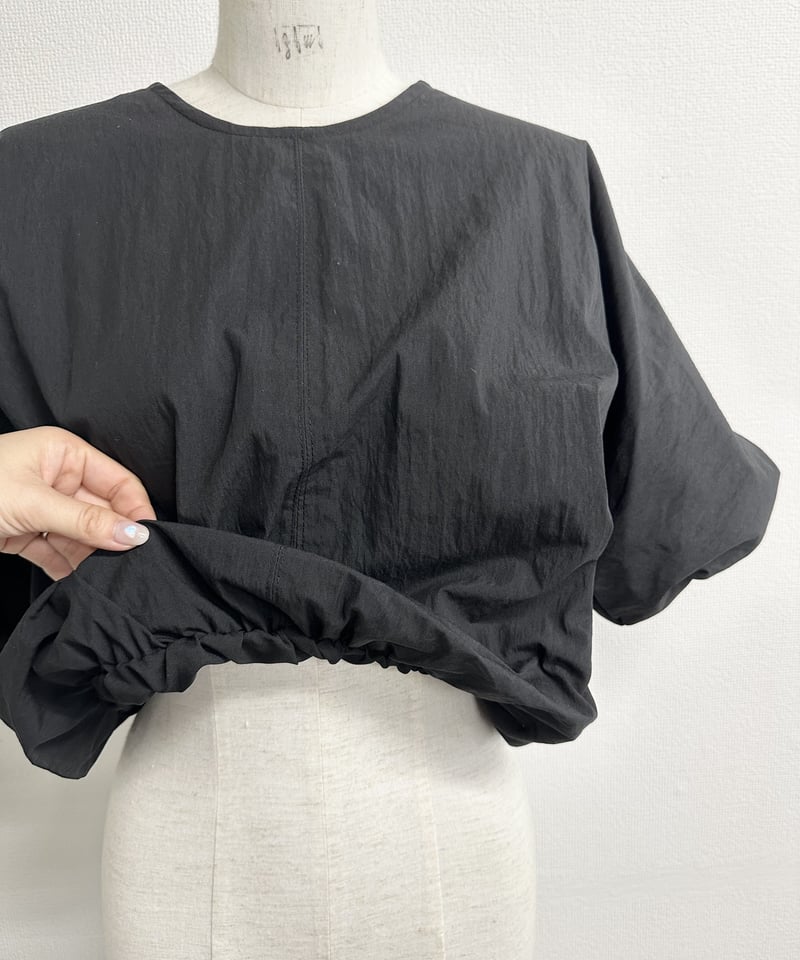 Hem Rubber Blouse〈377-000106〉 | agawd select