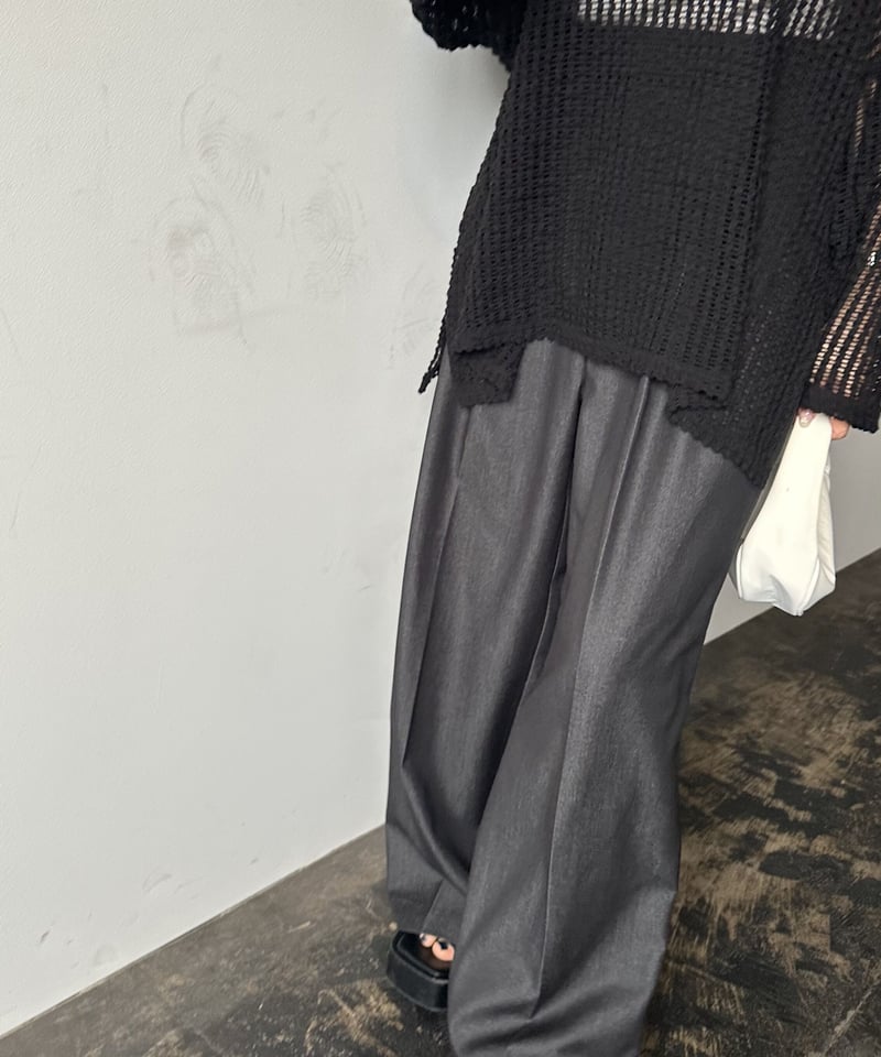 買付注文 agawd Two tuck pants - パンツ